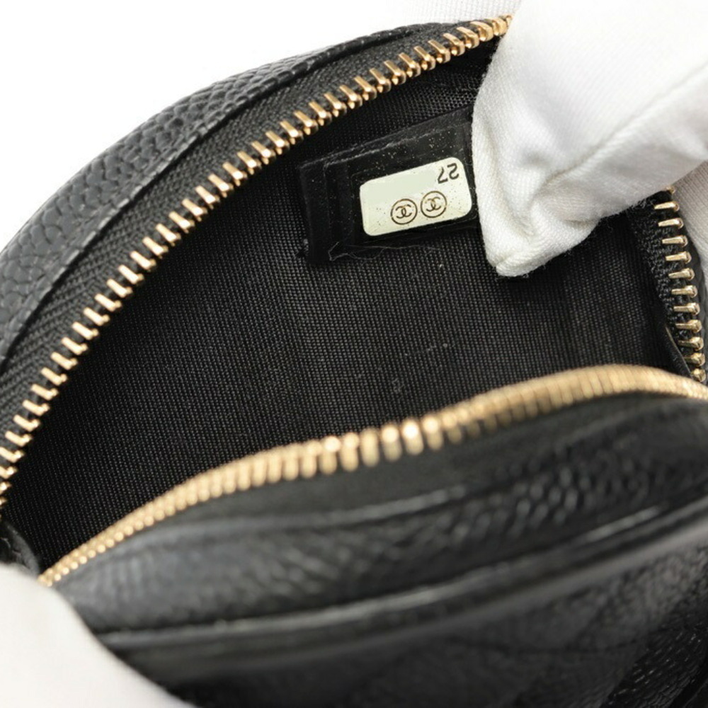 CHANEL Authentic Black Caviar Leather Wallet - Picture 6 of 6